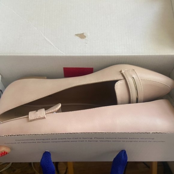 CALL IT SPRING Agroilla Pale Mauve, gold, loafer - Picture 9 of 10